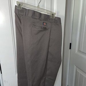 Men’s Dark Gray  Dickies 874 Original Fit Work Pant Jeans 40x26 Altered